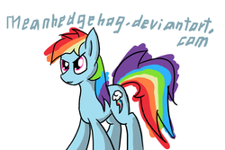 Size: 1280x853 | Tagged: safe, artist:meanhedgehog, rainbow dash, g4, 30 minute art challenge