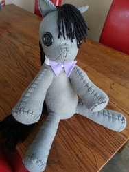 Size: 1024x1365 | Tagged: safe, artist:charletothemagne, octavia melody, g4, irl, photo, plushie, ragdoll