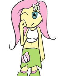 Size: 1000x1000 | Tagged: artist needed, safe, fluttershy, equestria girls, g4