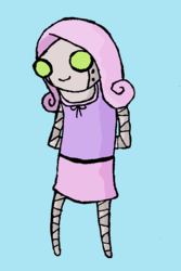 Size: 592x887 | Tagged: artist needed, safe, sweetie belle, human, friendship is witchcraft, g4, humanized, sweetie bot
