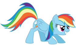 Size: 5000x3000 | Tagged: safe, artist:foxtail8000, rainbow dash, g4, .svg available, female, simple background, solo, transparent background, vector