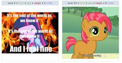 Size: 539x282 | Tagged: safe, screencap, babs seed, twilight sparkle, equestria girls, g4, exploitable meme, juxtaposition, juxtaposition win, youtube caption