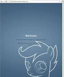 Size: 780x944 | Tagged: safe, artist:notexisting, scootaloo, g4, littleorphanscoots, orphan, tumblr