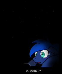 Size: 720x860 | Tagged: safe, princess luna, ask earth luna, g4, 2045, ask, earth luna, female, future, solo, surprised, sweatdrop, tumblr