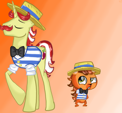 Size: 929x859 | Tagged: safe, artist:isabella-kisabella, flam, hedgehog, pony, unicorn, g4, crossover, duo, duo male, littlest pet shop, male, russell ferguson, sam vincent, stallion, voice actor joke