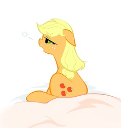 Size: 658x697 | Tagged: safe, applejack, earth pony, pony, g4, applejack-kor, female, solo