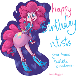 Size: 987x980 | Tagged: safe, artist:ponygoggles, pinkie pie, equestria girls, g4, text