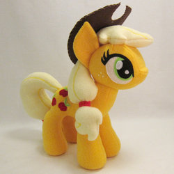 Size: 894x894 | Tagged: safe, artist:fabricninja, applejack, g4, irl, photo, plushie