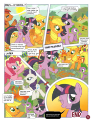 Size: 751x1000 | Tagged: safe, artist:limeylassen, edit, applejack, pinkie pie, rarity, spike, twilight sparkle, earth pony, pony, unicorn, vampire, g4, german comic, comic, female, funtimes in ponyland, horn, male, mare, no way too far, parody, stallion, twilight is a lion, unicorn twilight, wat, wink