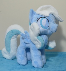 Size: 461x497 | Tagged: safe, artist:finnickie, oc, oc only, oc:snowdrop, irl, photo, plushie