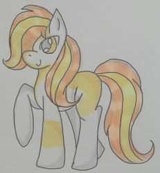 Size: 1280x1385 | Tagged: safe, artist:rongothepony, oc, oc only, earth pony, pony, solo, traditional art