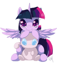 Size: 800x880 | Tagged: dead source, safe, artist:loyaldis, twilight sparkle, alicorn, mew, pony, g4, cute, female, heart eyes, mare, plushie, pokémon, simple background, smiling, solo, spread wings, transparent background, twiabetes, twilight sparkle (alicorn), wingding eyes, wings