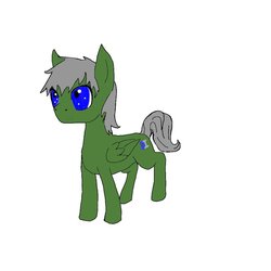 Size: 894x894 | Tagged: safe, artist:roboponylove, oc, oc only, pegasus, pony, male, minecraft, solo, stallion