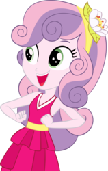 Size: 3017x4769 | Tagged: safe, artist:montanaferrin, sweetie belle, equestria girls, g4, high res, simple background, transparent background, vector