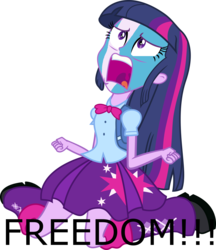 Size: 5663x6562 | Tagged: safe, twilight sparkle, equestria girls, g4, my little pony equestria girls, absurd resolution, braveheart, exploitable meme, female, solo, twiscream