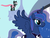 Size: 650x500 | Tagged: safe, princess luna, oc, oc:fluffle puff, tumblr:ask fluffle puff, g4, ninja, tumblr