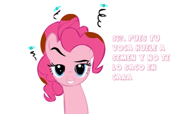 Size: 705x463 | Tagged: safe, pinkie pie, g4, pinkieask, spanish, tumblr