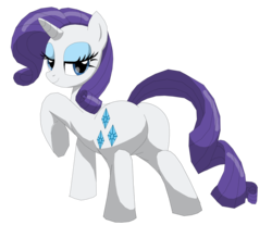 Size: 5000x4134 | Tagged: safe, artist:xniclord789x, rarity, g4, absurd resolution, butt, female, plot, simple background, solo, transparent background