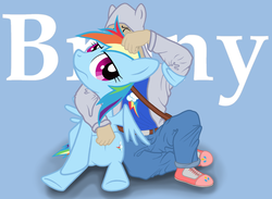 Size: 1920x1408 | Tagged: safe, artist:yakovlev-vad, rainbow dash, human, pegasus, pony, g4