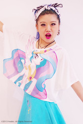 Size: 400x600 | Tagged: safe, princess celestia, human, g4, clothes, irl, irl human, photo