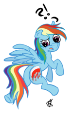 Size: 720x1200 | Tagged: safe, artist:mrkashkiet, rainbow dash, g4, female, poland, solo