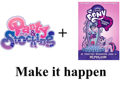 Size: 814x600 | Tagged: safe, twilight sparkle, equestria girls, g4, my little pony equestria girls, exploitable meme, make it happen, panty and stocking with garterbelt