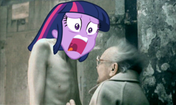 Size: 633x379 | Tagged: safe, twilight sparkle, equestria girls, g4, my little pony equestria girls, aphex twin, come to daddy, exploitable meme, meme, screaming, twiscream