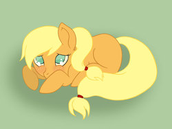 Size: 800x600 | Tagged: safe, artist:riot-ex-machina, applejack, g4, abandoned, female, prone, solo, wip