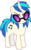 Size: 3676x6000 | Tagged: safe, artist:andy price, artist:masem, idw, dj pon-3, vinyl scratch, pony, unicorn, g4, absurd resolution, comic, cutie mark, female, glasses, hooves, horn, idw showified, looking at you, mare, simple background, solo, sunglasses, transparent background, vector, vinyl's glasses