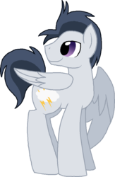 Size: 569x874 | Tagged: safe, artist:starryoak, rumble, pegasus, pony, g4, adult, male, older, simple background, solo, stallion, transparent background