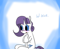 Size: 1225x990 | Tagged: safe, artist:theponybard, rarity, g4, askteenagerarity, female, solo, tumblr