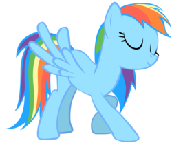 Size: 3500x2913 | Tagged: safe, artist:thelawn, rainbow dash, g4, female, simple background, solo, transparent background, vector