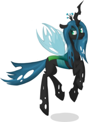 Size: 1271x1711 | Tagged: dead source, safe, artist:astaen, queen chrysalis, changeling, changeling queen, g4, crown, female, jewelry, regalia, simple background, solo, transparent background