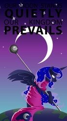 Size: 2595x4714 | Tagged: safe, artist:shadeirving, princess luna, g4, female, moon, solo