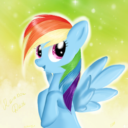 Size: 1024x1024 | Tagged: safe, artist:nezhenkalove, rainbow dash, pegasus, pony, g4, female, mare