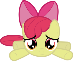 Size: 1973x1651 | Tagged: safe, artist:equestria-pony, apple bloom, crab pony, g4, female, simple background, solo, transparent background, vector