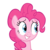 Size: 900x900 | Tagged: safe, artist:aibotnya, pinkie pie, g4, face, female, simple background, solo, transparent background, vector