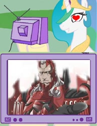 Size: 499x646 | Tagged: safe, princess celestia, g4, exploitable meme, fire emblem, fire emblem awakening, shipping, tv meme, walhart