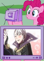 Size: 481x660 | Tagged: safe, pinkie pie, g4, exploitable meme, fire emblem, fire emblem awakening, henry (fire emblem), shipping, tv meme