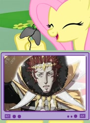 Size: 511x700 | Tagged: safe, fluttershy, g4, exploitable meme, fire emblem, fire emblem awakening, gangrel, shipping, tv meme