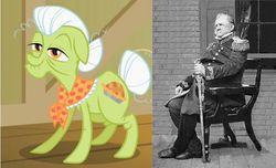 Size: 600x365 | Tagged: safe, granny smith, g4, american civil war, civil war, winfield scott