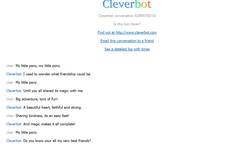 Size: 1500x930 | Tagged: safe, cleverbot, meme, no pony, text, theme song