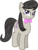 Size: 4615x6000 | Tagged: safe, artist:andy price, artist:masem, idw, octavia melody, earth pony, pony, g4, absurd resolution, bedroom eyes, bowtie, cutie mark, female, hooves, idw showified, mare, simple background, smiling, solo, transparent background, vector