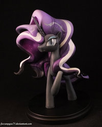 Size: 799x1000 | Tagged: safe, artist:frozenpyro71, nightmare rarity, g4, spoiler:comic, female, nightmare grayity, sculpture, solo