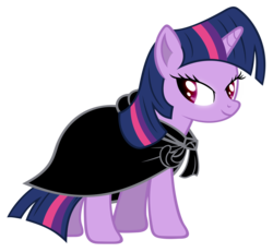 Size: 5417x5000 | Tagged: safe, artist:tzolkine, twilight sparkle, g4, absurd resolution, cape, clothes, crossover, female, simple background, solo, the dark tower, transparent background, vector