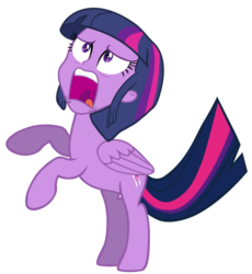 Size: 857x933 | Tagged: safe, artist:php50, twilight sparkle, human head pony, equestria girls, g4, my little pony equestria girls, exploitable meme, female, rearing, simple background, solo, transparent background, twilight sparkle (alicorn), twiscream, vector, wat, what has science done, wtf