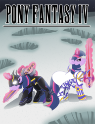 Size: 700x911 | Tagged: safe, artist:akuoreo, twilight sparkle, g4, crossover, final fantasy, final fantasy iv, snow