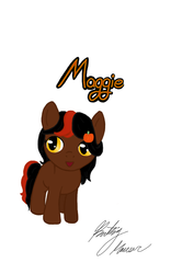 Size: 500x800 | Tagged: safe, artist:kathyhauser, oc, oc only, earth pony, pony, filly, maggie