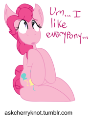 Size: 1280x1400 | Tagged: safe, artist:cherryknot, pinkie pie, g4, 30 minute art challenge, arial