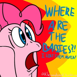 Size: 1000x1000 | Tagged: safe, artist:askbenandzack, pinkie pie, g4, 30 minute art challenge